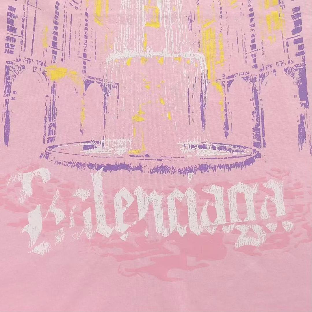Balenciaga 125 B⭐L⭐⭐⭐IA⭐A T-SHIRT 3205030821 (Im 170Cm 60Kg I Wear Size S In The Phot) - Image 10