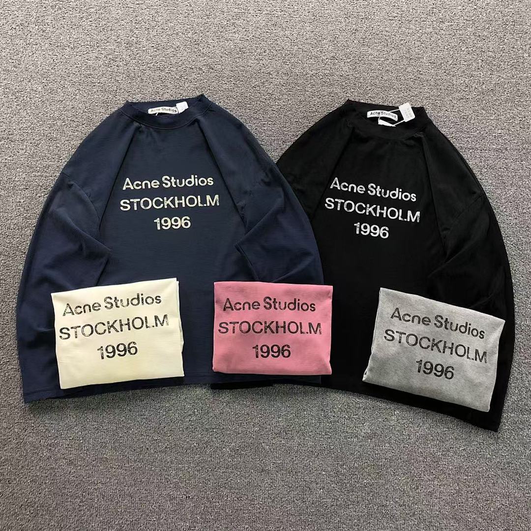 Acne Studios 125 ACNE STUDIOS LONG SLEEVED 48210177 (Im 170Cm 60Kg I Wear Size L In The Phot)