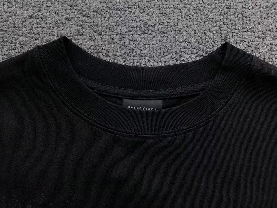 Balenciaga 95 B⭐L⭐⭐⭐IA⭐A T-SHIRT 502171781 (Im 170Cm 57Kg I Wear Size 1 In The Phot) - Image 17
