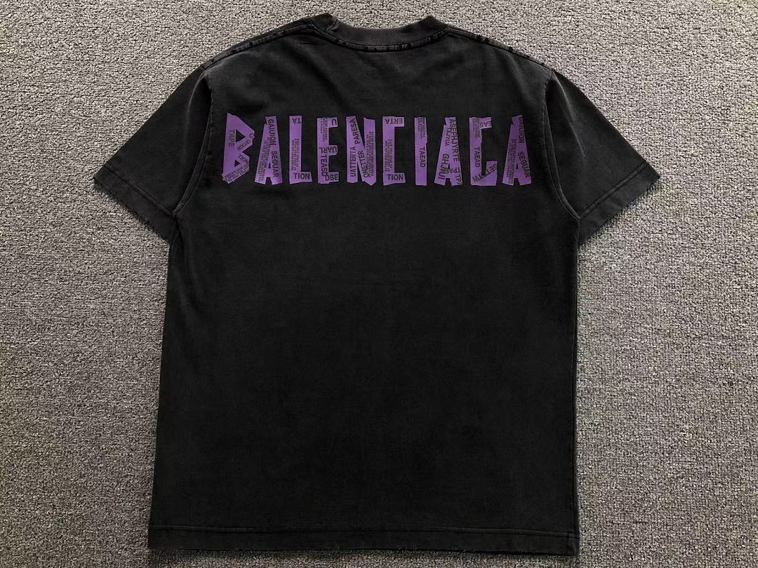 Balenciaga 128 B⭐L⭐⭐⭐IA⭐A T-SHIRT 3205070521 (Im 170Cm 60Kg I Wear Size L In The Phot) - Image 7