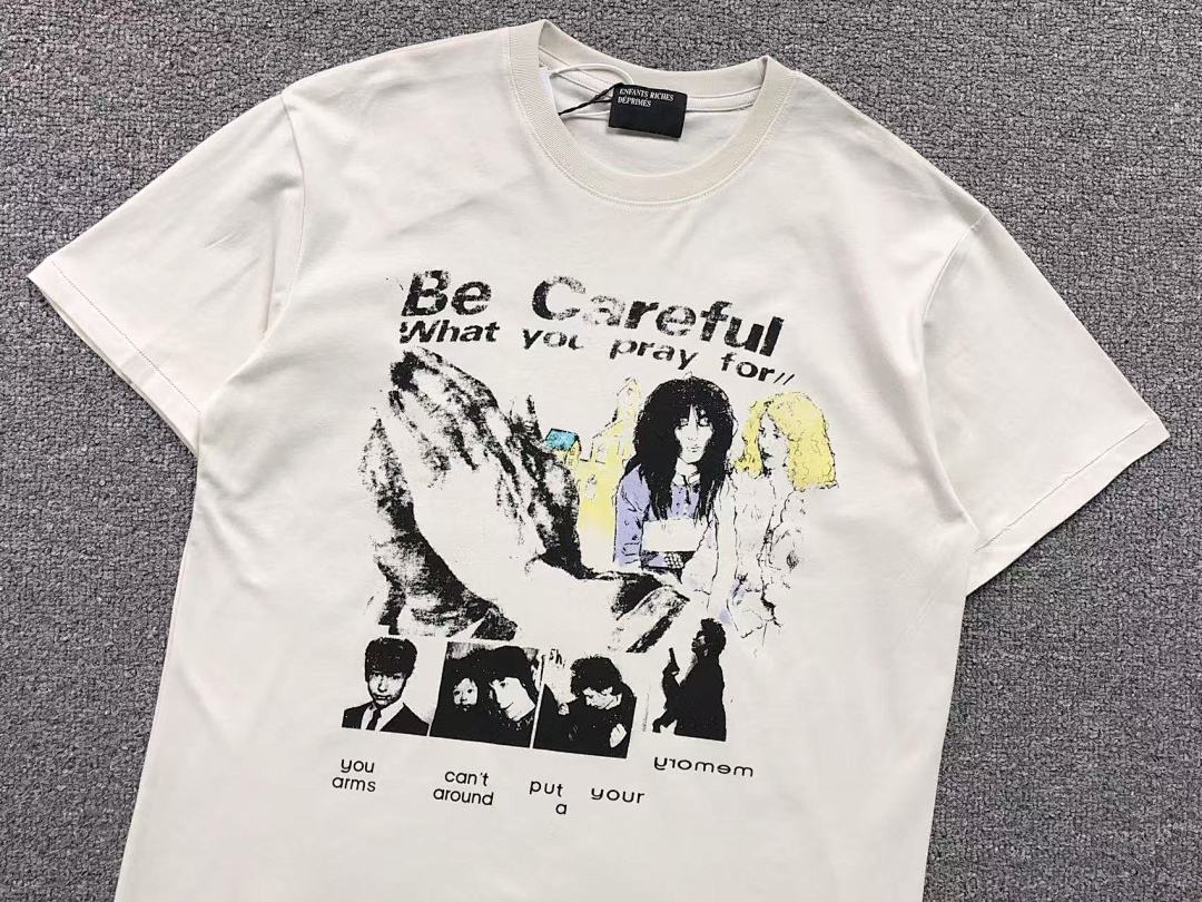 Chanel 105 ENFANTS RICHES DEPRIMES T-SHIRT 12080217 (Im 170Cm 55Kg I Wear Size S In The Phot) - Image 7