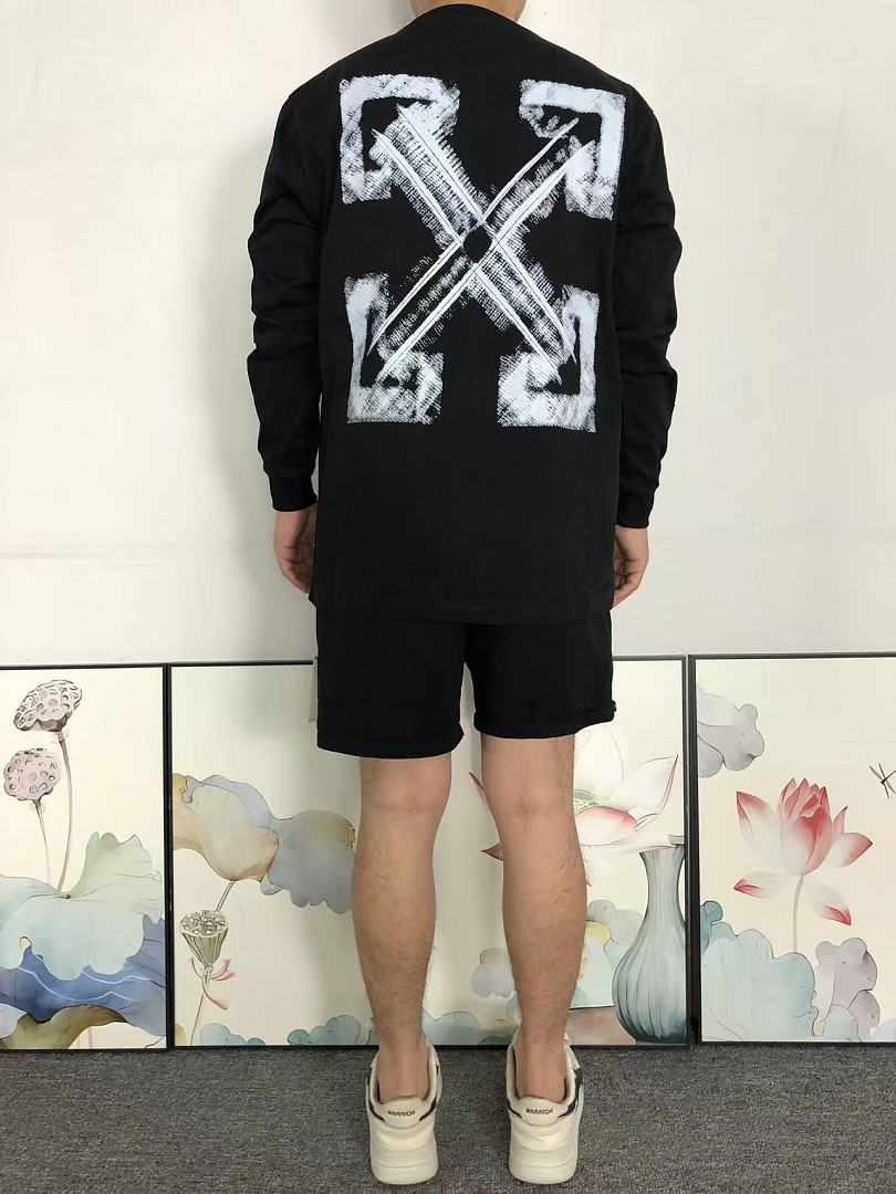 Off-White 129 OFF-WHITE LONG SLEEVED 3207302021 (Im 170Cm 60Kg I Wear Size M In The Phot) - Image 4