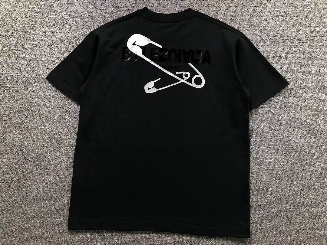 Balenciaga 125 B⭐L⭐⭐⭐IA⭐A T-SHIRT 3206172921 (Im 170Cm 60Kg I Wear Size L In The Phot) - Image 13