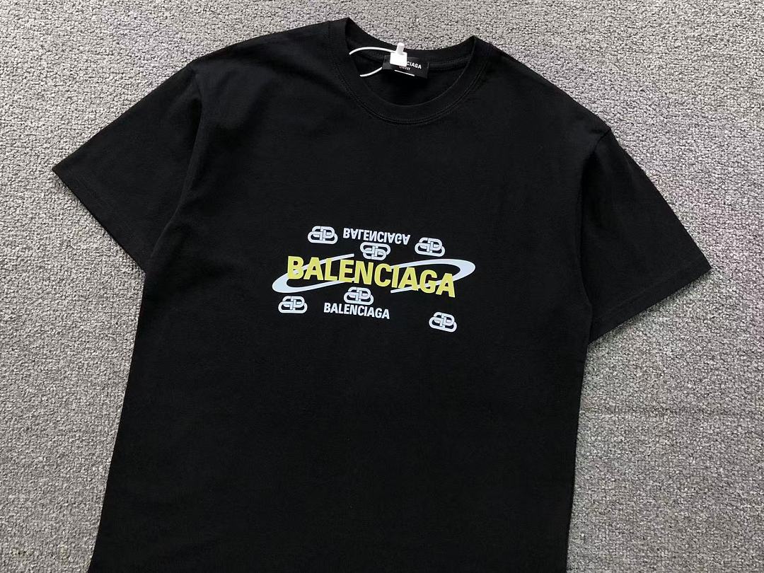 Balenciaga 115 B⭐L⭐⭐⭐IA⭐A T-SHIRT 22051318172 (Im 170Cm 60Kg I Wear Size L In The Phot) - Image 9