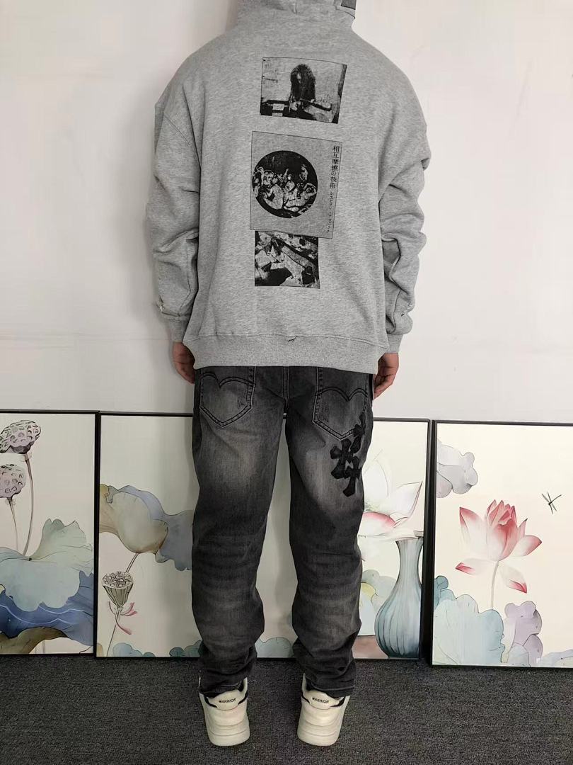 Chanel 178 ENFANTS RICHES DEPRIMES HOODIE 5211261162 (Im 170Cm 60Kg I Wear Size S In The Phot) - Image 4