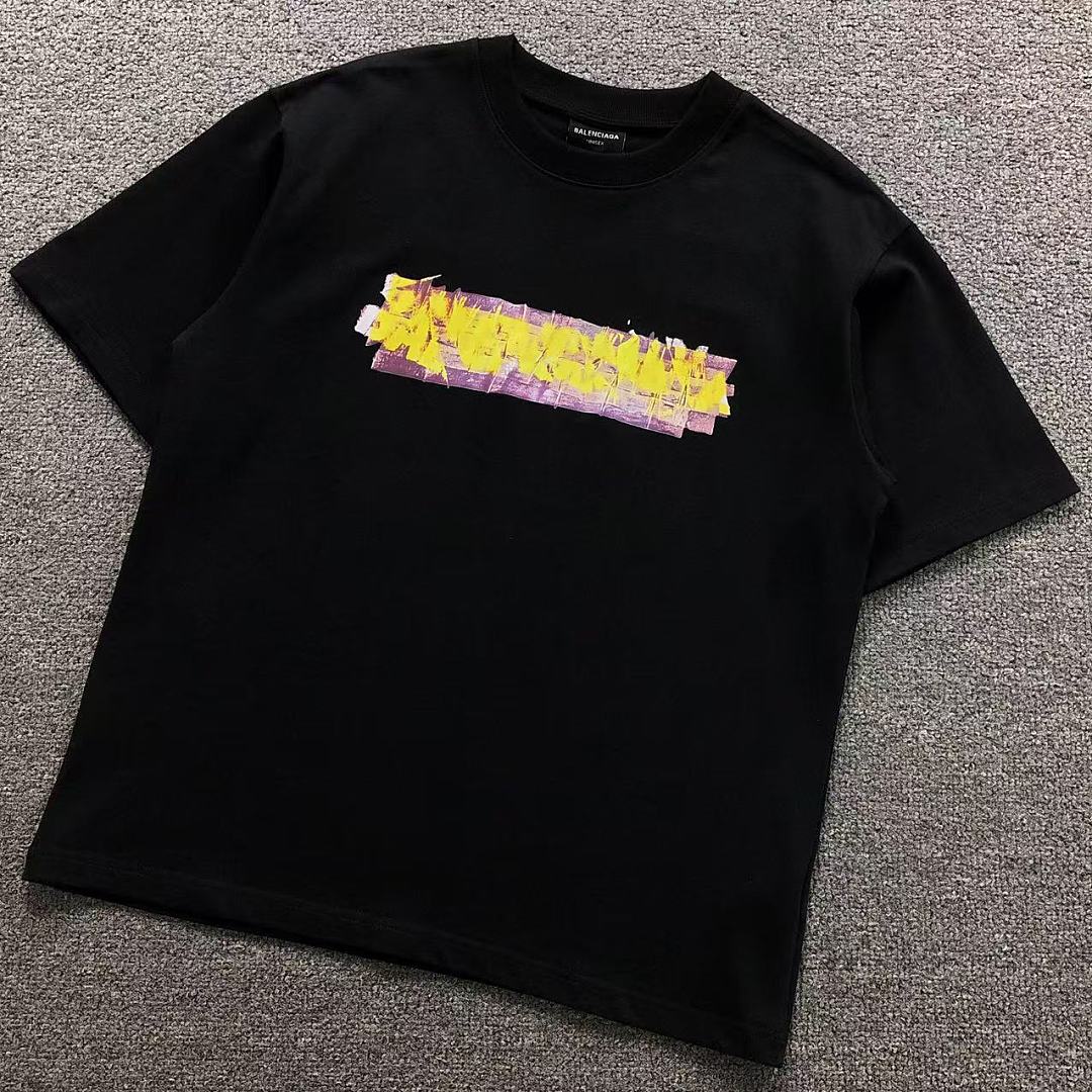 Balenciaga Balenciaga 118 B⭐L⭐⭐⭐IA⭐A T-SHIRT 125130860 (Im 170Cm 60Kg I Wear Size S In The Phot), photo 1