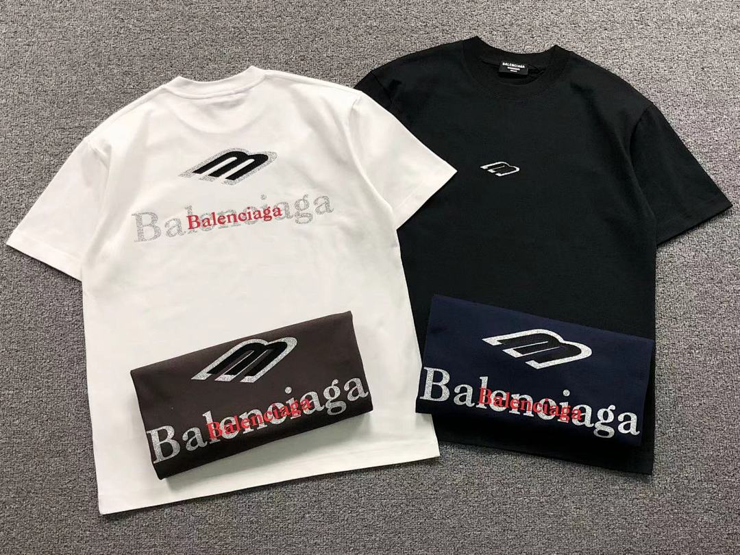 Balenciaga 115 B⭐L⭐⭐⭐IA⭐A T-SHIRT 3203243121 (Im 170Cm 60Kg I Wear Size M In The Phot) - Image 5