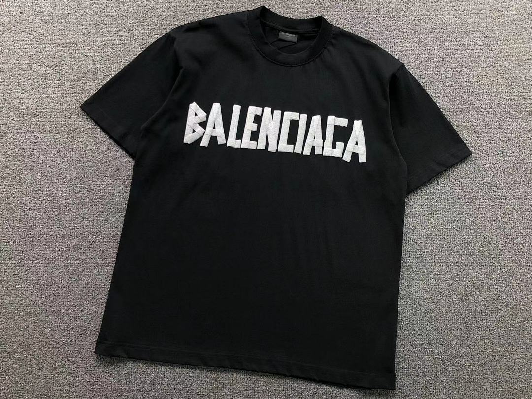 Balenciaga 118 B⭐L⭐⭐⭐IA⭐A T-SHIRT 4104070221 (Im 170Cm 60Kg I Wear Size M In The Phot) - Image 15