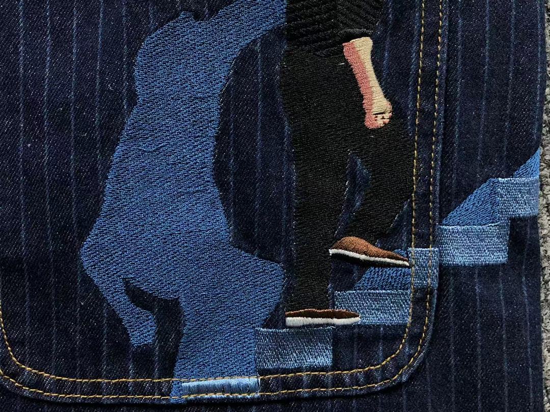 Chanel 195 DER⭐CHUT⭐E TROUSERS 1112150656 (Im 170Cm 60Kg I Wear Size 28 In The Phot) - Image 10