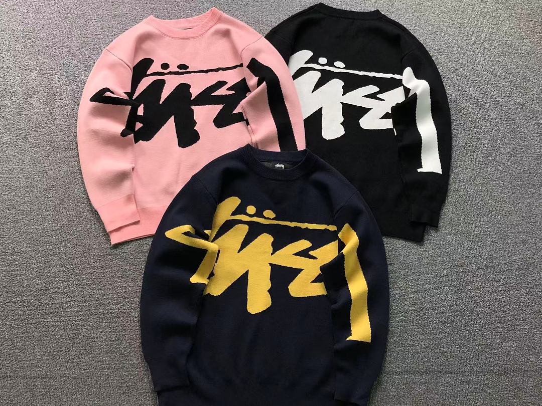 Stussy 129 STUSSY SWEATER 5207091282 (Im 170Cm 60Kg I Wear Size M In The Phot) - Image 6
