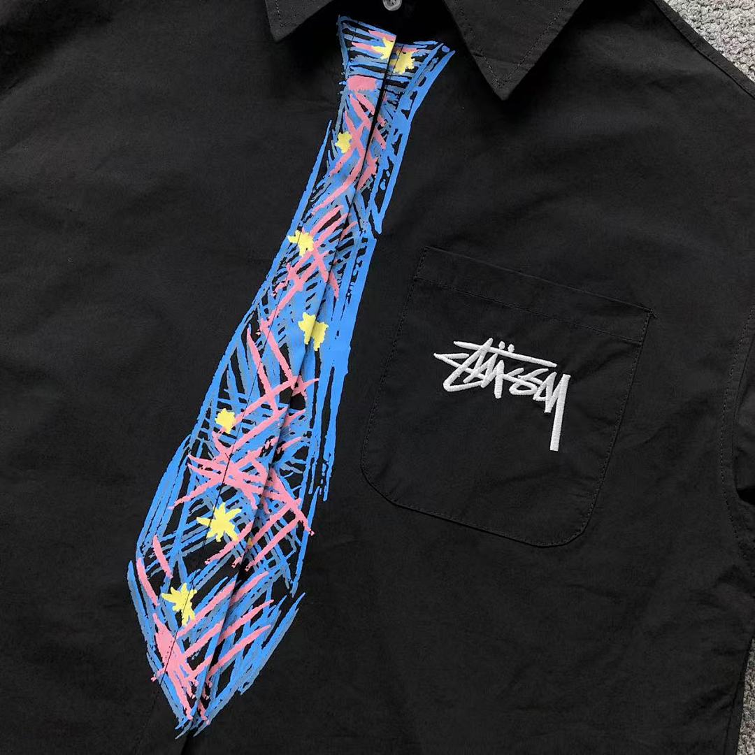 Stussy 108 STUSSY SHIRT 56090782 (Im 170Cm 60Kg I Wear Size S In The Phot) - Image 13