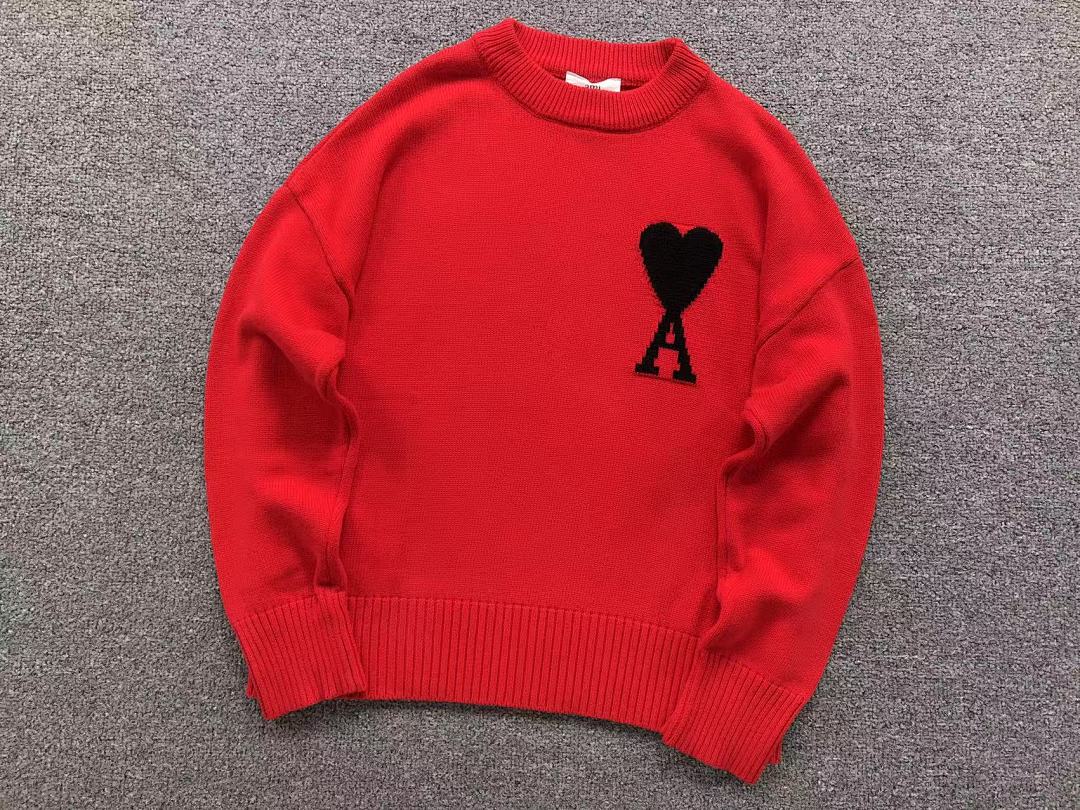AMI 218 AMI SWEATER 21121901001 (Im 170Cm 60Kg I Wear Size S In The Phot) - Image 13