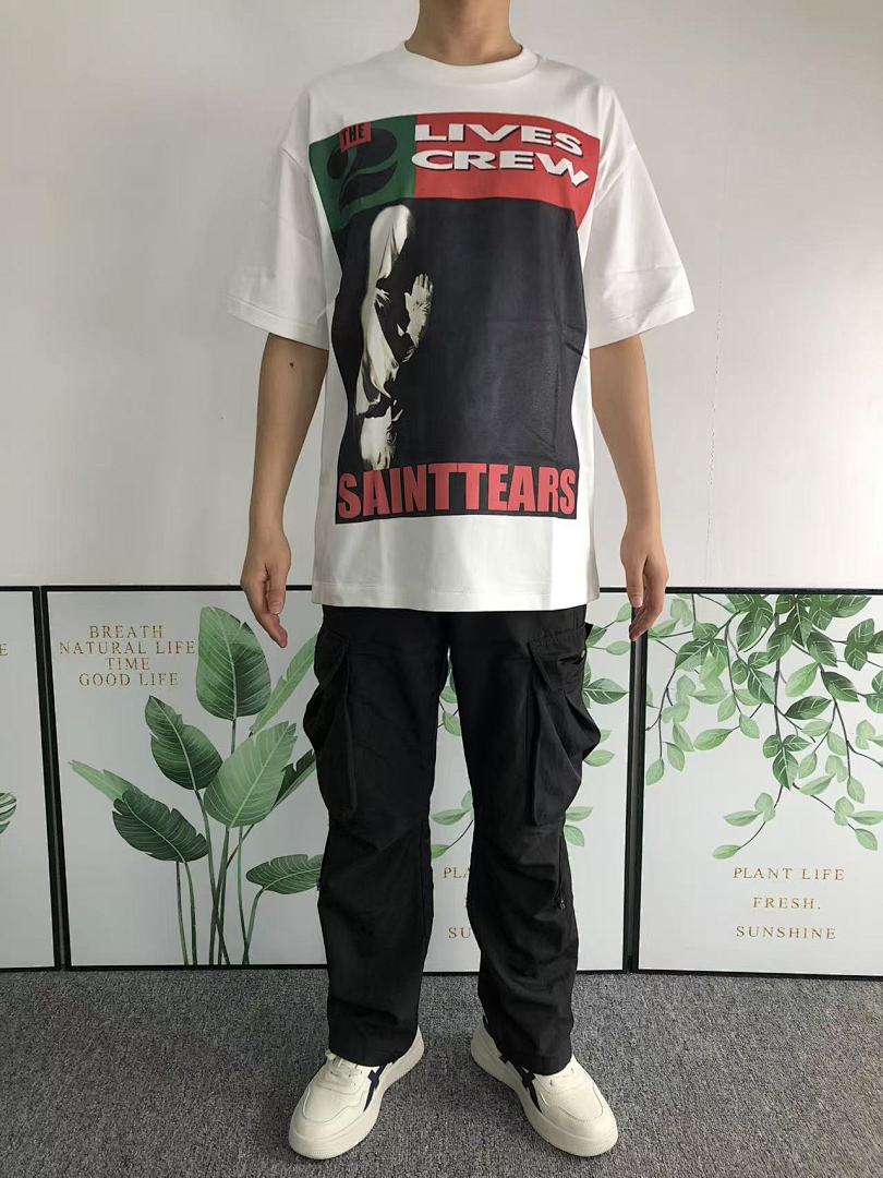 Chanel 115 SAINT MICHAEL T-SHIRT 112100917 (Im 170Cm 57Kg I Wear Size S In The Phot) - Image 3