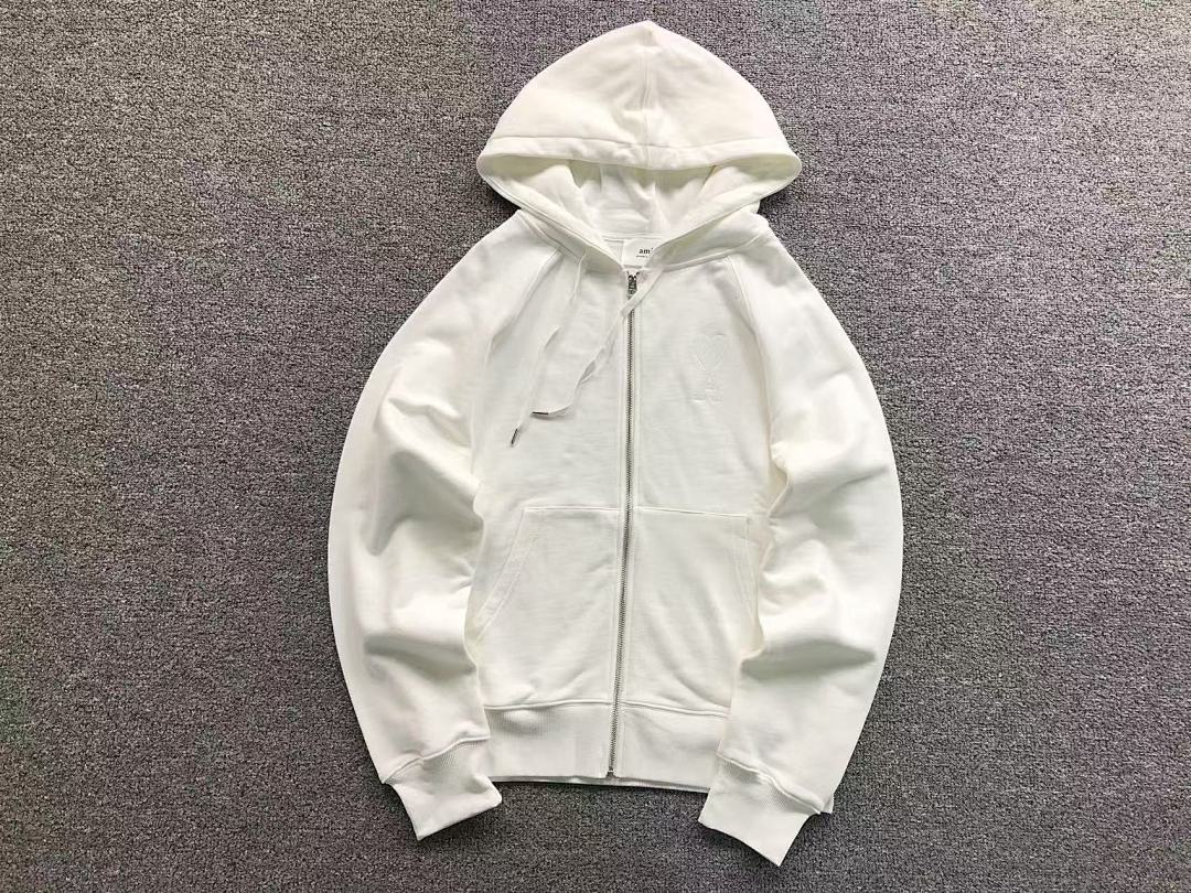 AMI 125 AMI HOODIE 57280988 (Im 170Cm 60Kg I Wear Size M In The Phot) - Image 8