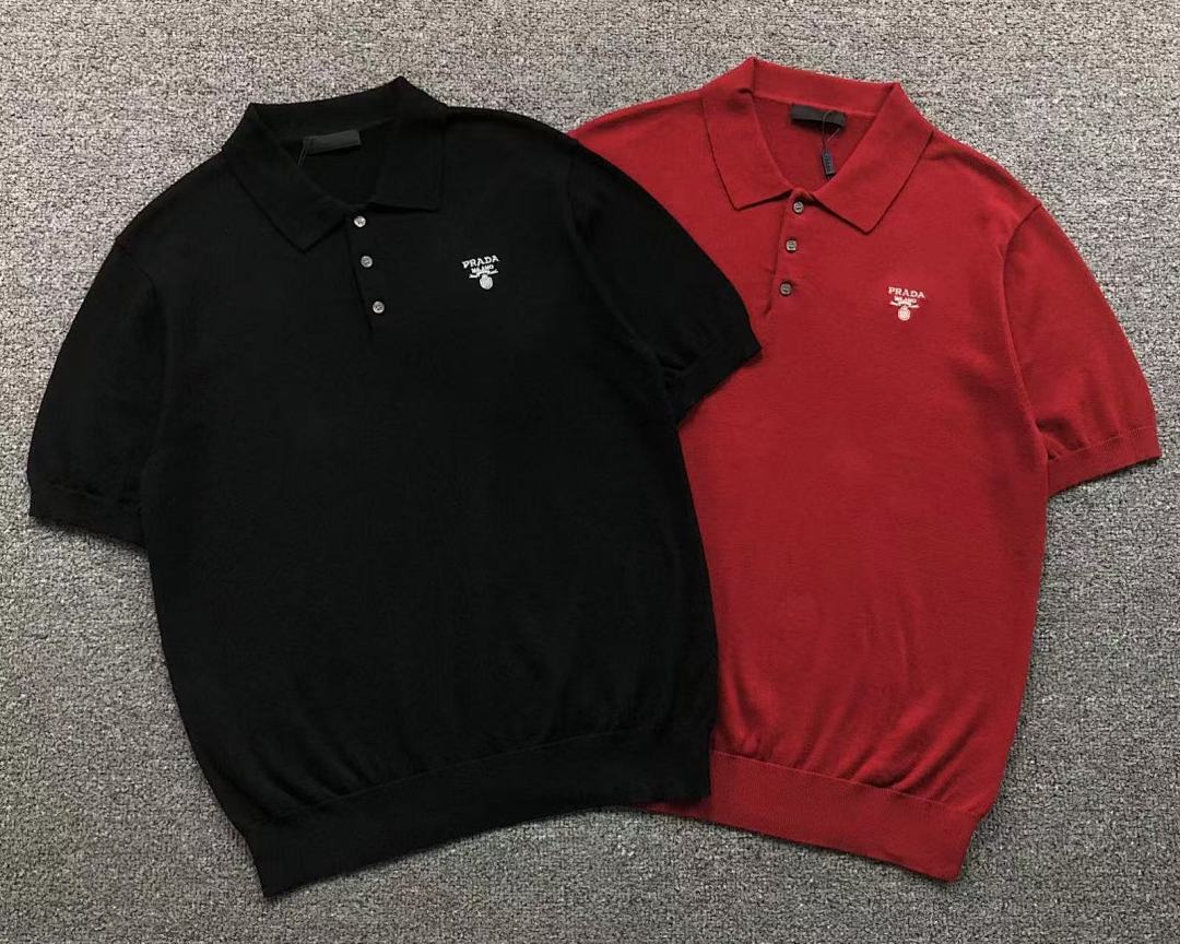 Prada 188 P⭐A⭐A POLO 3203010921 (Im 172Cm 55Kg I Wear Size M In The Phot) - Image 5