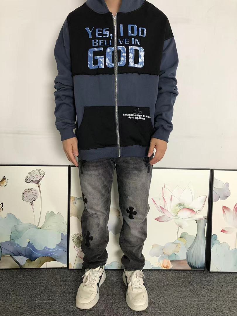 Chanel 168 ENFANTS RICHES DEPRIMES HOODIE 5211226162 (Im 170Cm 60Kg I Wear Size S In The Phot) - Image 3