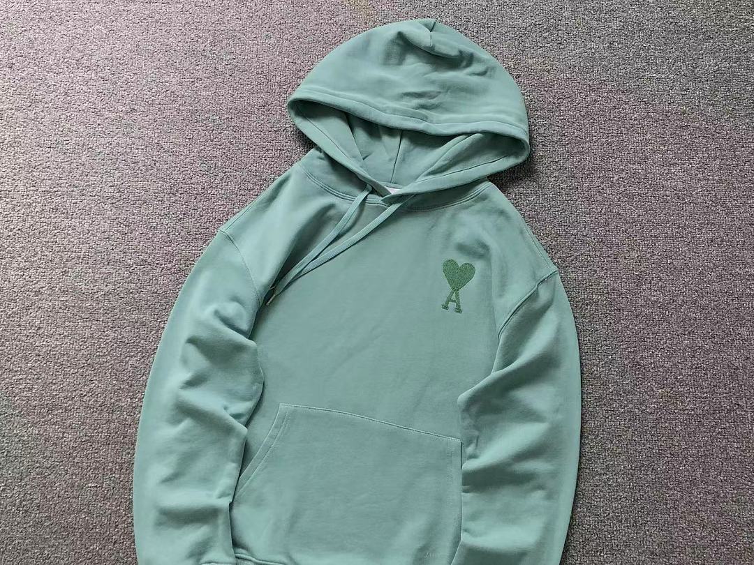 AMI 188 AMI HOODIE 22082705001 (Im 170Cm 60Kg I Wear Size M In The Phot) - Image 14