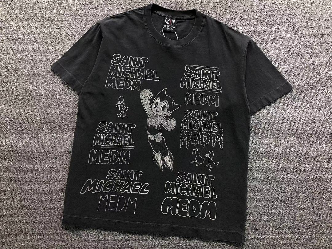 Chanel 98 SAINT MICHAEL T-SHIRT 42081406155 (Im 170Cm 60Kg I Wear Size S In The Phot) - Image 11