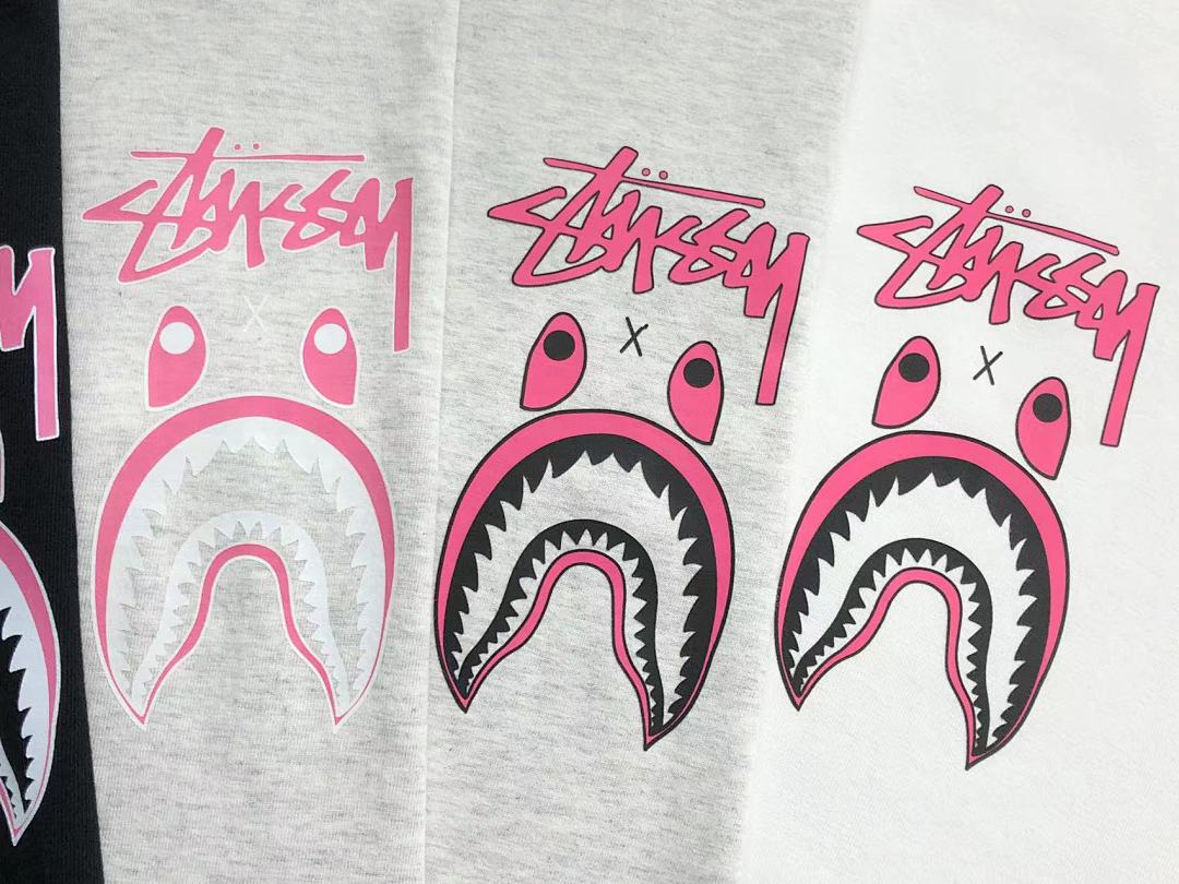 Bape 78 BAPE STUSSY T-SHIRT 411181142 (Im 170Cm 57Kg I Wear Size S In The Phot) - Image 24