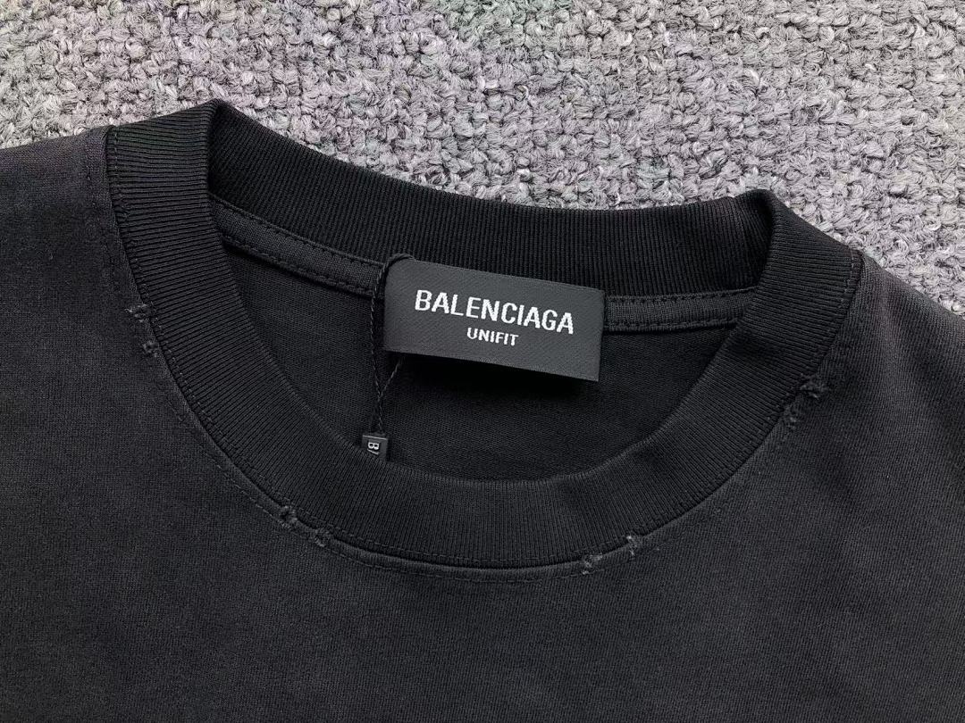 Balenciaga 115 B⭐L⭐⭐⭐IA⭐A T-SHIRT 56241581 (Im 170Cm 60Kg I Wear Size S In The Phot) - Image 17