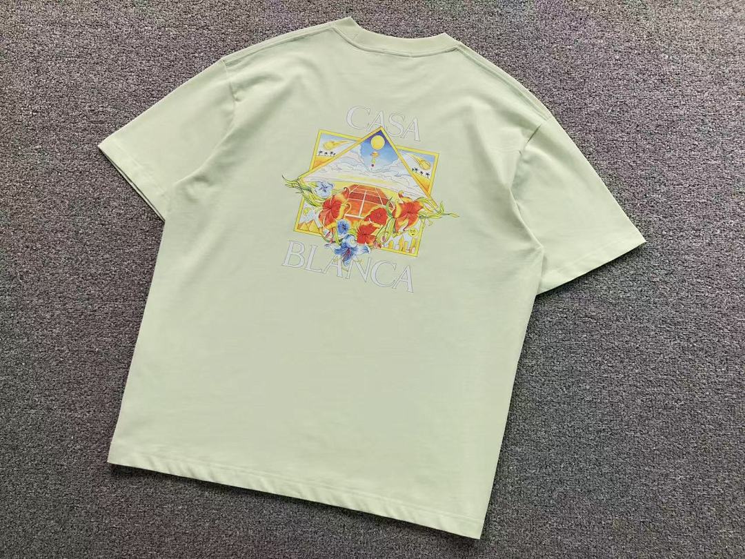Casablanca 98 CASABLANCA T-SHIRT 5233011127 (Im 170Cm 60Kg I Wear Size L In The Phot) - Image 10