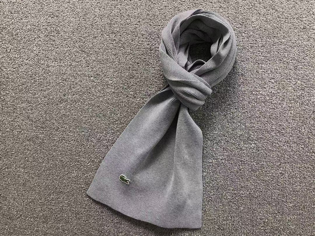 Lacoste 175 LACOSTE HAT SCARF 4207200701 (Long 176CM* Wide 29CM*) - Image 29