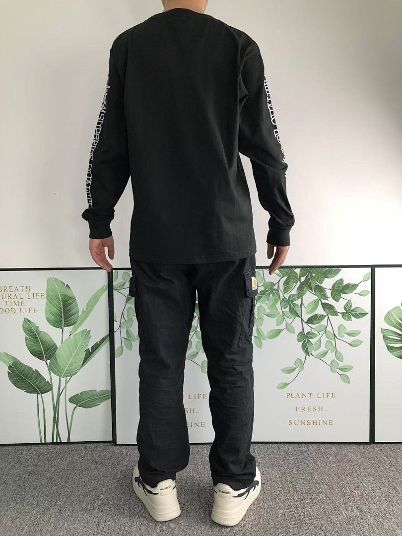 Stussy 108 STUSSY LONG SLEEVED 31141402 (Im 170Cm 57Kg I Wear Size M In The Phot) - Image 5
