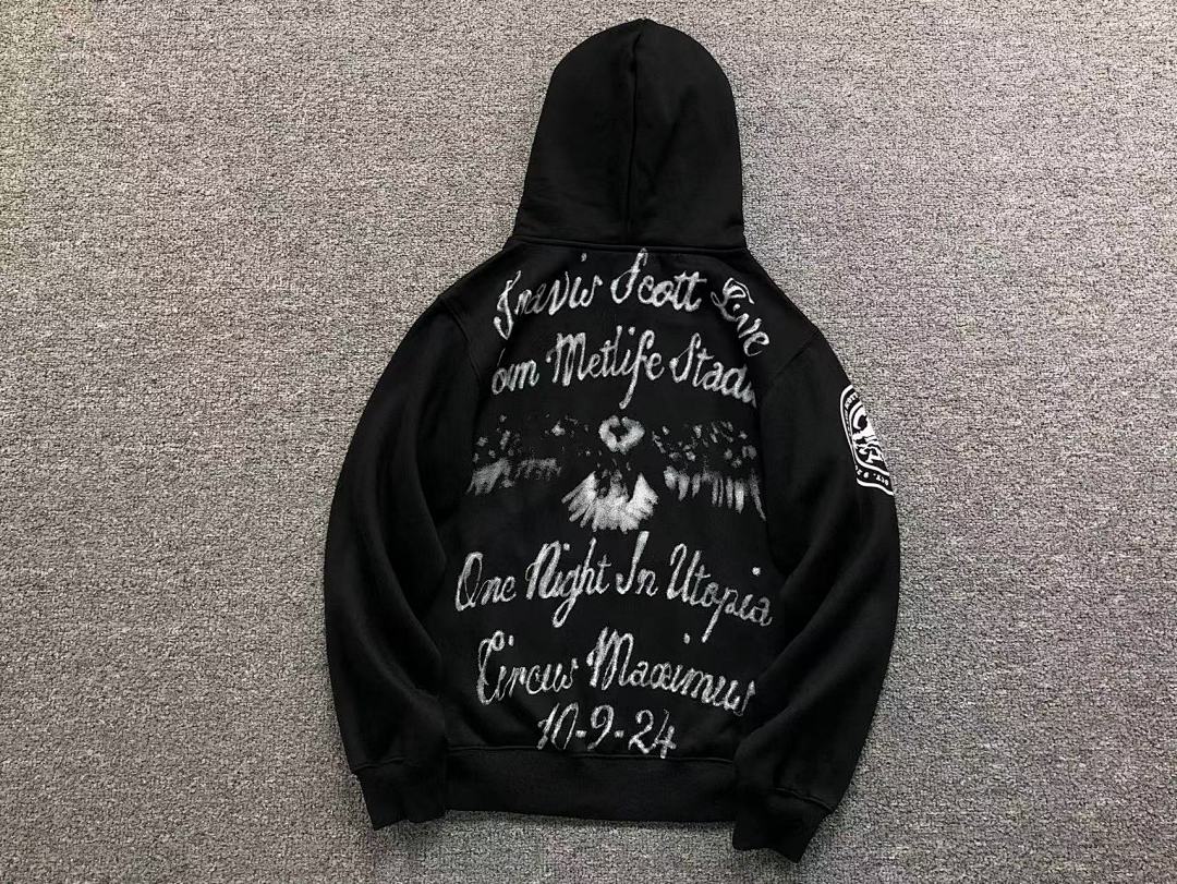 Travis Scott 135 TRAVIS SCOTT HOODIE 58300991 (Im 170Cm 60Kg I Wear Size S In The Phot) - Image 5