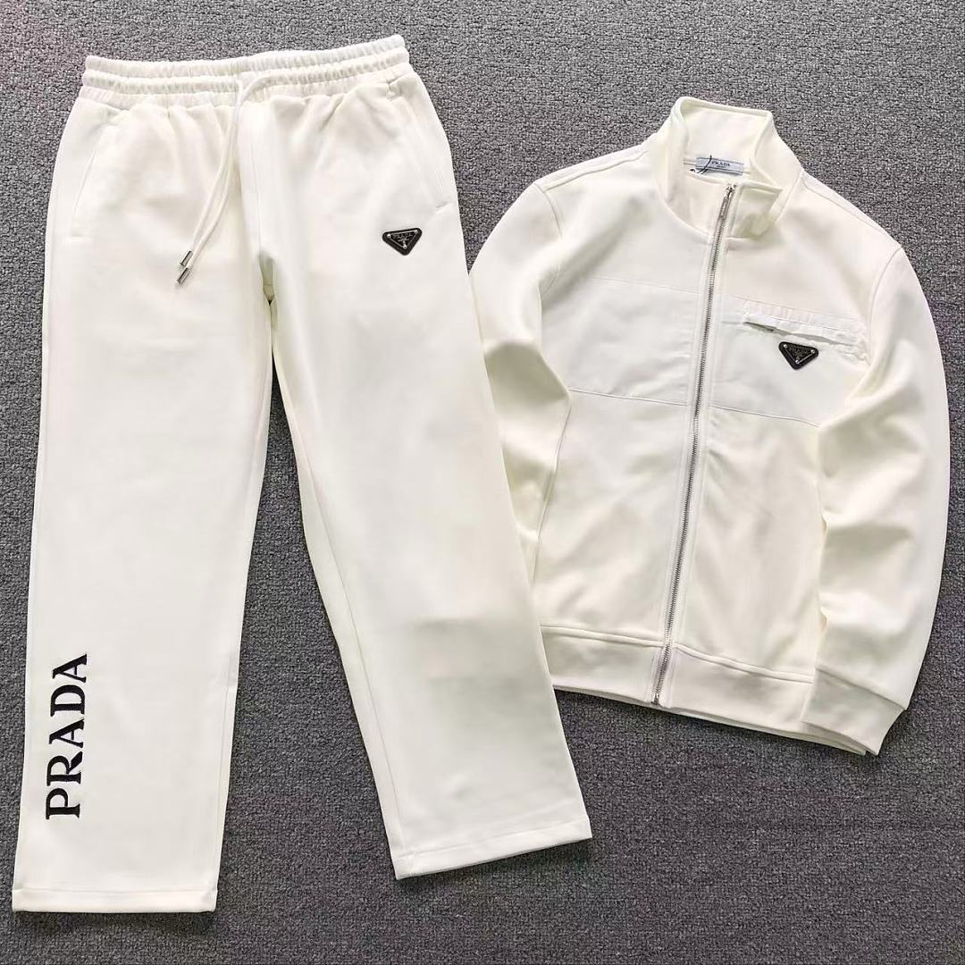 Prada 398 P⭐A⭐A HOODIE TROUSERS 5242709147 (Im 170Cm 60Kg I Wear Size L In The Phot)