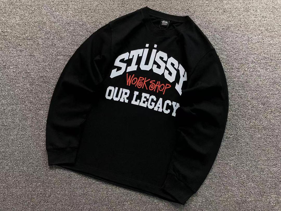 Stussy 158 STUSSY LONG SLEEVED 22041327001 (Im 170Cm 60Kg I Wear Size M In The Phot) - Image 14