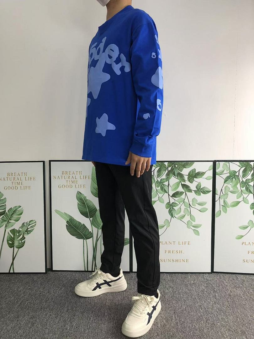 Sp5der 178 SP5DER LONG SLEEVED 412184072 (Im 170Cm 55Kg I Wear Size L In The Phot) - Image 4