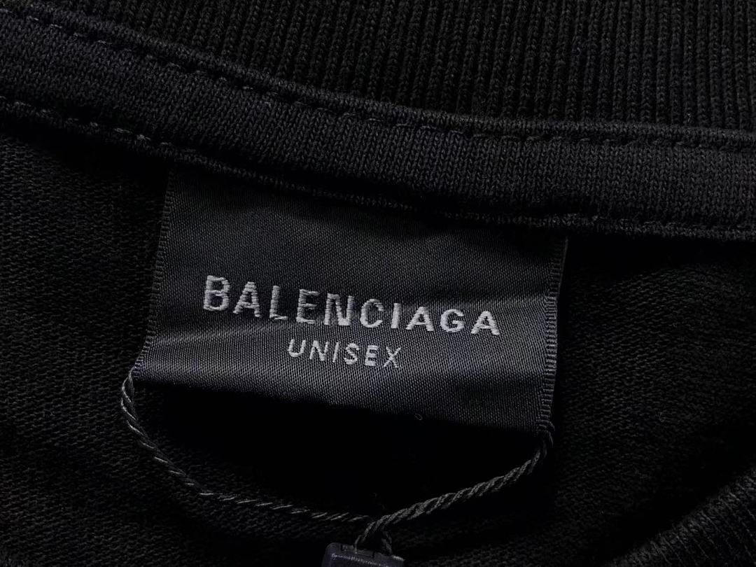 Balenciaga 115 B⭐L⭐⭐⭐IA⭐A T-SHIRT 5212220136 (Im 170Cm 60Kg I Wear Size L In The Phot) - Image 23