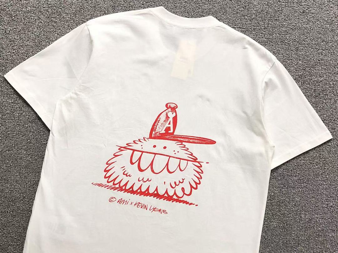 AMI 95 AMI T-SHIRT 3203201221 (Im 170Cm 60Kg I Wear Size M In The Phot) - Image 8