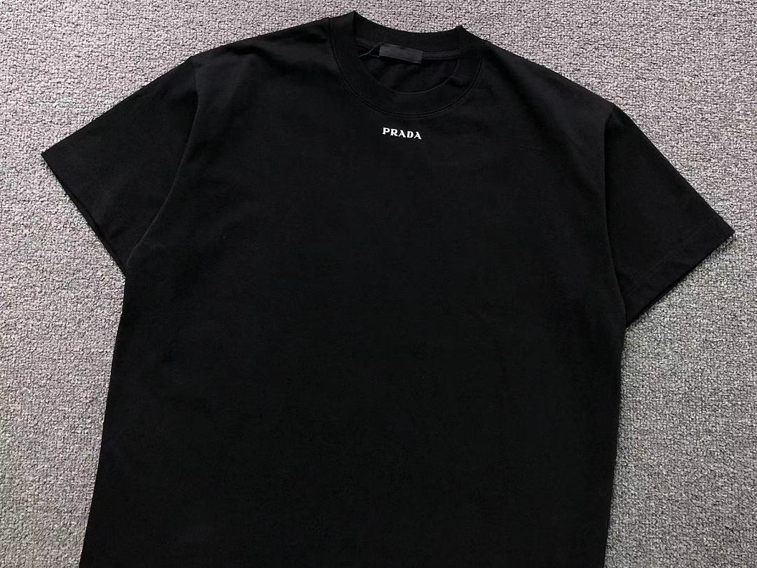 Prada 108 P⭐A⭐A T-SHIRT 42042901133 (Im 170Cm 60Kg I Wear Size 2XL In The Phot) - Image 11