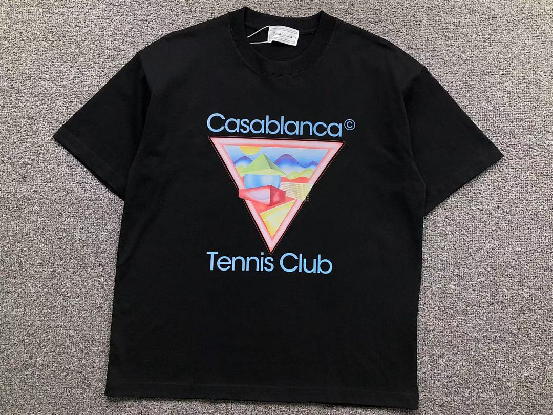 Casablanca 98 CASABLANCA T-SHIRT 41061911127 (Im 170Cm 60Kg I Wear Size S In The Phot) - Image 29