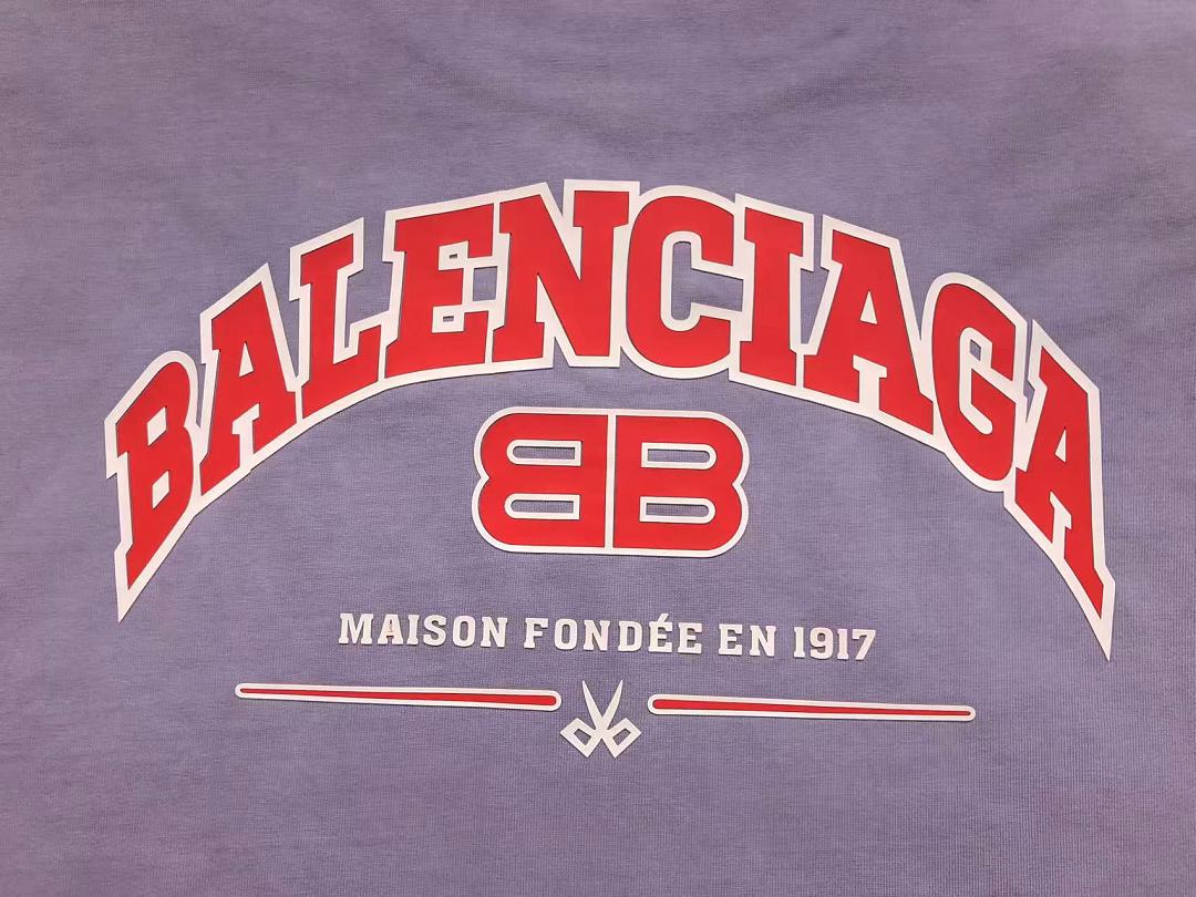 Balenciaga 128 B⭐L⭐⭐⭐IA⭐A T-SHIRT 3205061021 (Im 170Cm 60Kg I Wear Size L In The Phot) - Image 13