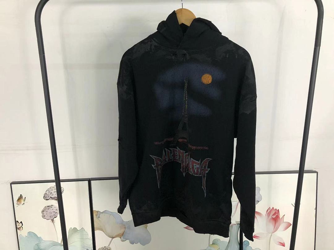 Balenciaga 245 B⭐L⭐⭐⭐IA⭐A HOODIE 4122709163 (Im 170Cm 60Kg I Wear Size XS In The Phot) - Image 26