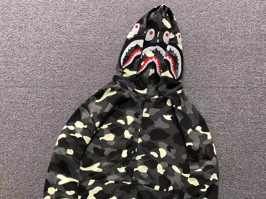 Bape 238 BAPE HOODIE 4111080677 (Im 170Cm 60Kg I Wear Size L In The Phot) - Image 80