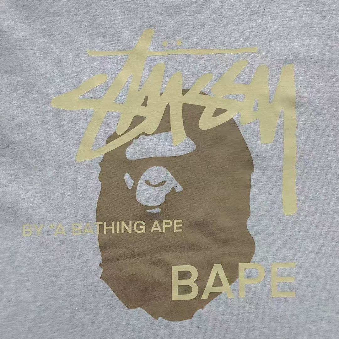 Bape 125 BAPE STUSSY HOODIE 4111281117 (Im 170Cm 55Kg I Wear Size S In The Phot) - Image 12