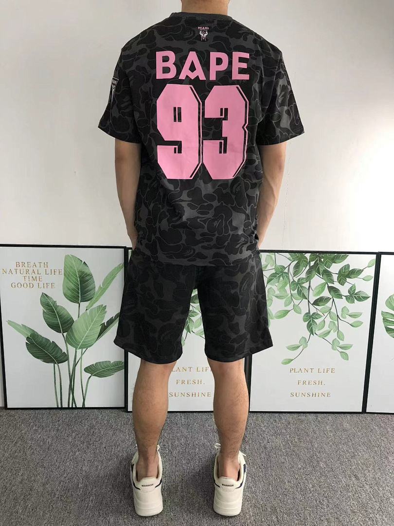Bape SHORTS98 BAPE SHORTS T-SHIRT 111302442 (Im 170Cm 55Kg I Wear Size S In The Phot) - Image 6