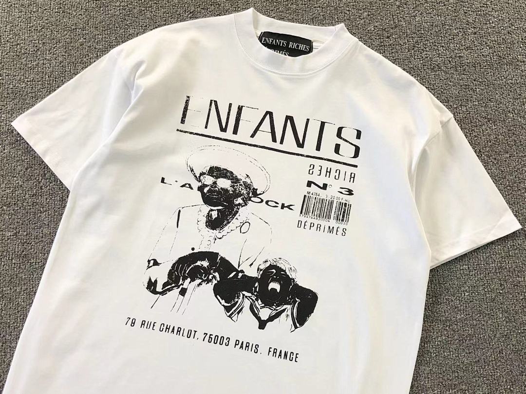 Chanel 88 ENFANTS RICHES DEPRIMES T-SHIRT 5122416162 (Im 170Cm 60Kg I Wear Size M In The Phot) - Image 14