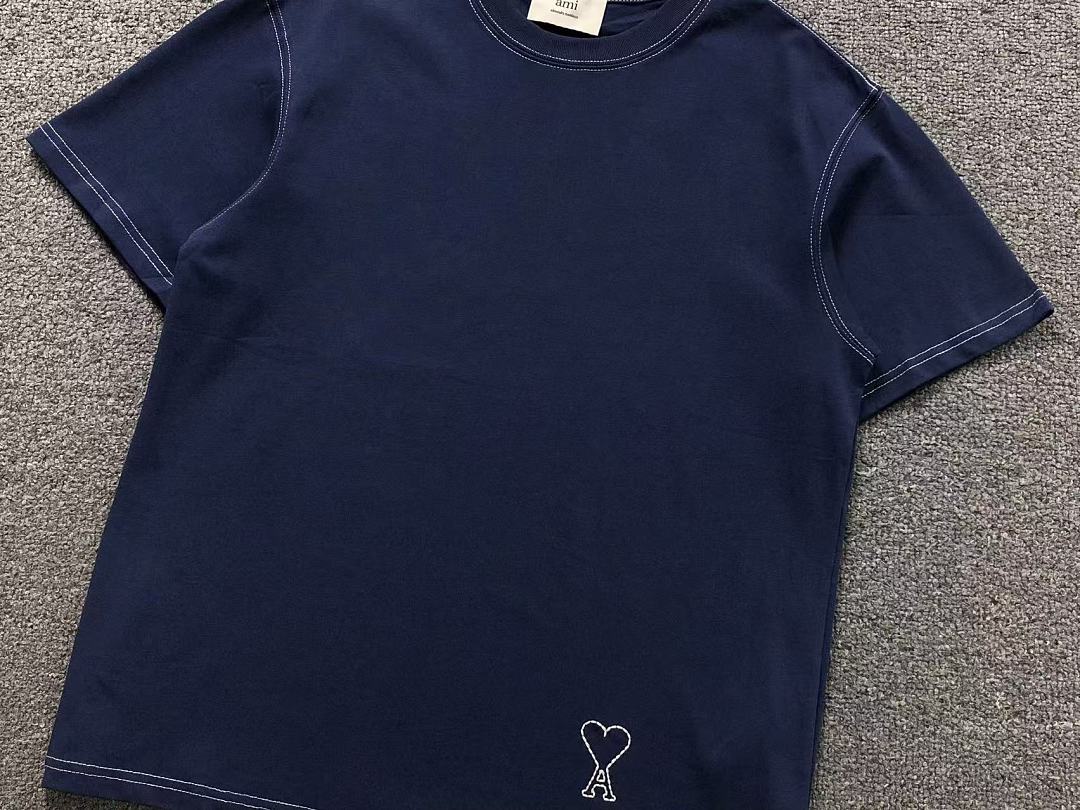 AMI 98 AMI T-SHIRT 3205180817 (Im 170Cm 65Kg I Wear Size S In The Phot) - Image 10