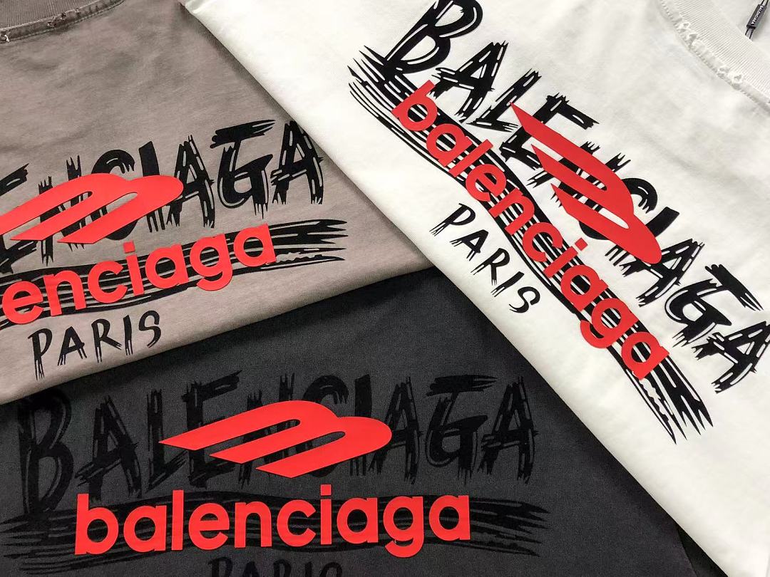 Balenciaga 135 B⭐L⭐⭐⭐IA⭐A T-SHIRT 5260609147 (Im 170Cm 60Kg I Wear Size L In The Phot) - Image 16