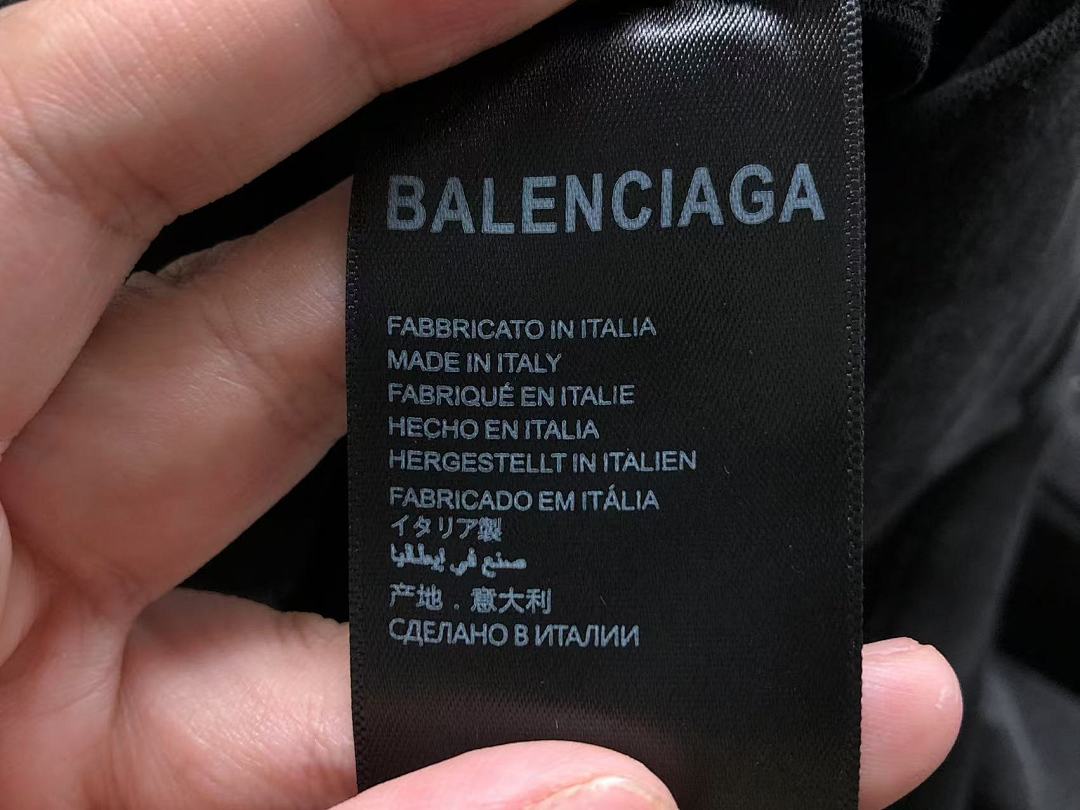 Balenciaga 118 B⭐L⭐⭐⭐IA⭐A T-SHIRT 5212222136 (Im 170Cm 60Kg I Wear Size S In The Phot) - Image 21