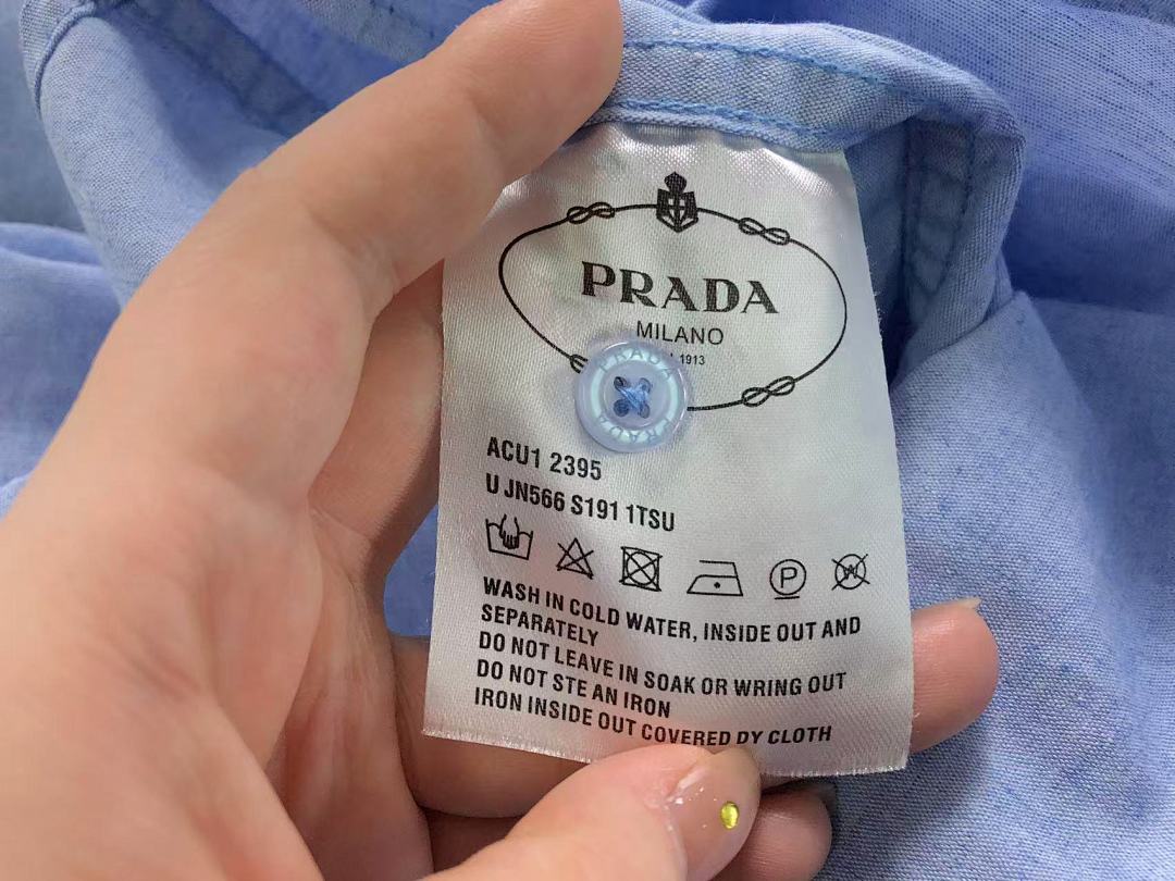 Prada 138 P⭐A⭐A SHIRT 411280877 (Im 170Cm 60Kg I Wear Size L In The Phot) - Image 35
