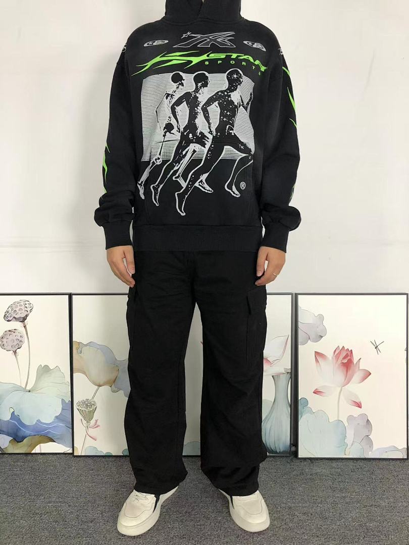 Hellstar 258 HELLSTAR HOODIE 3111010472 (Im 170Cm 60Kg I Wear Size M In The Phot) - Image 3