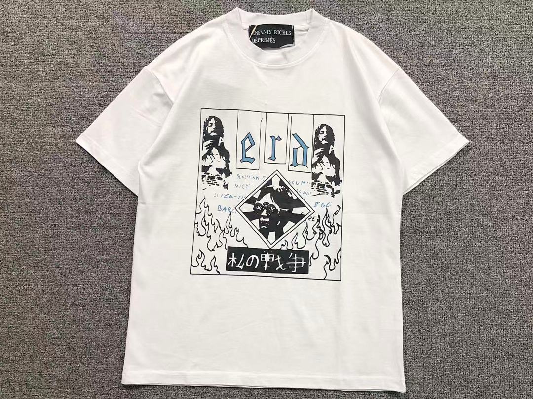 Chanel 88 ENFANTS RICHES DEPRIMES T-SHIRT 5212453162 (Im 170Cm 55Kg I Wear Size S In The Phot) - Image 5