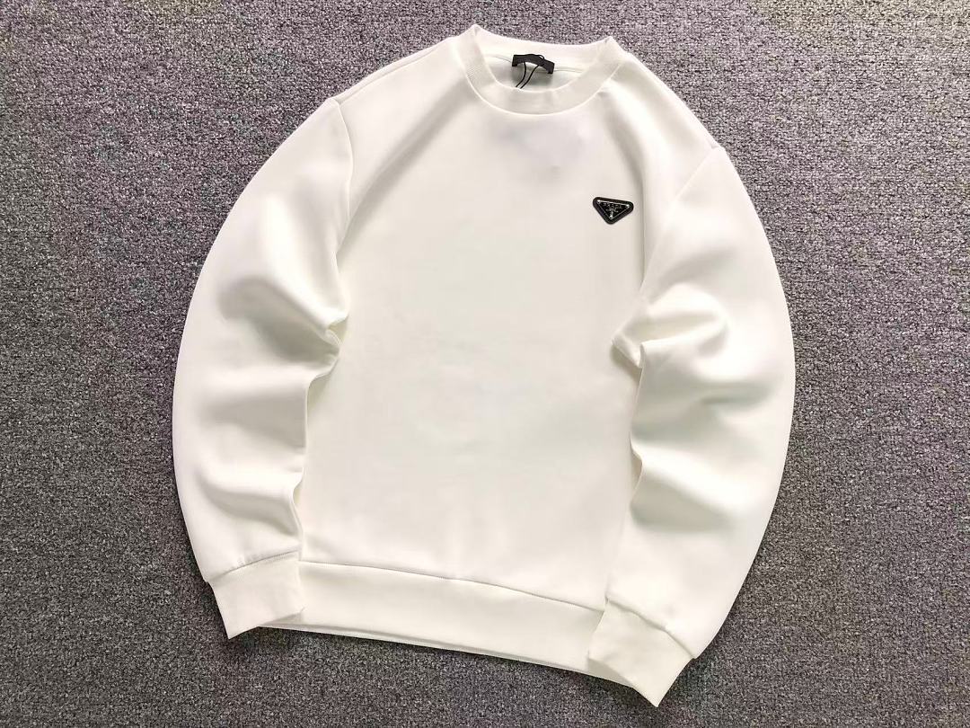 Prada 178 P⭐A⭐A HOODIE 3208280321 (Im 170Cm 60Kg I Wear Size M In The Phot) - Image 7