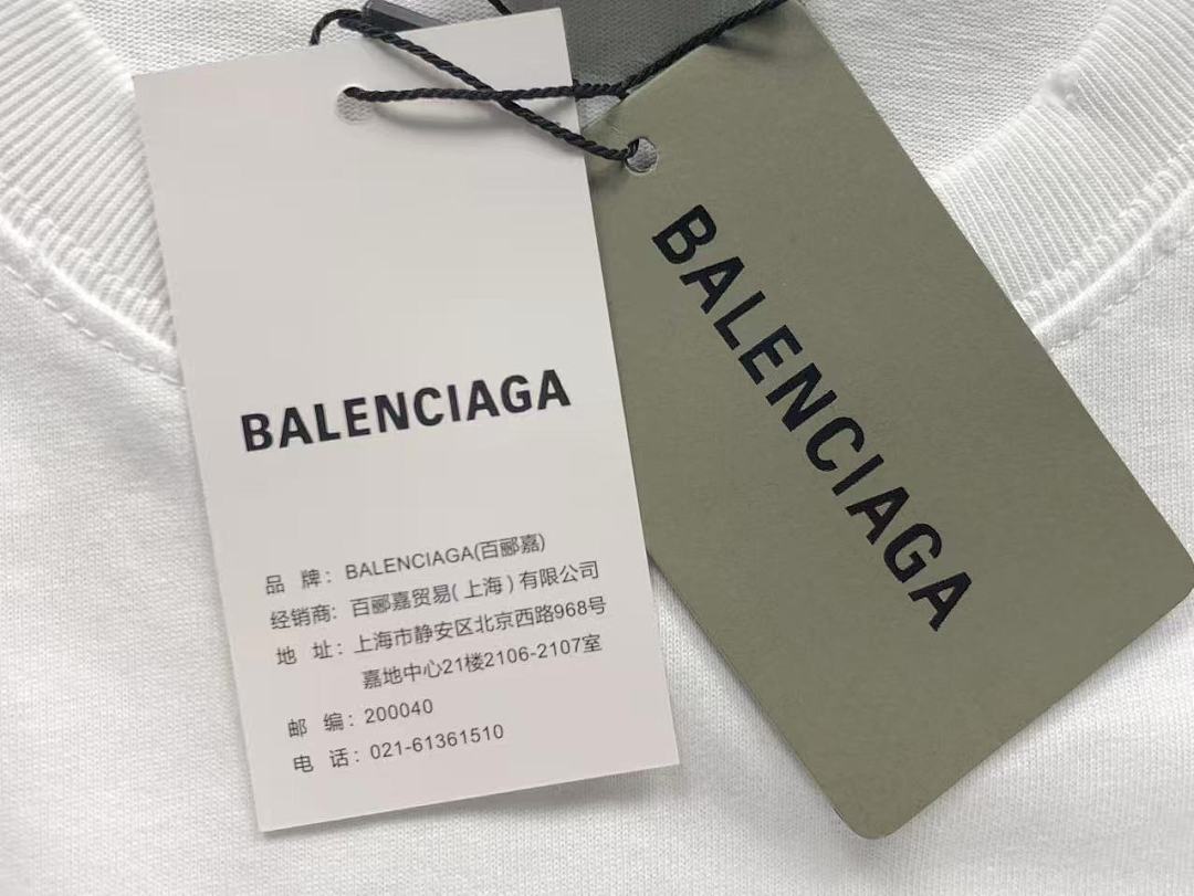 Balenciaga 115 B⭐L⭐⭐⭐IA⭐A T-SHIRT 5212208136 (Im 170Cm 60Kg I Wear Size XS In The Phot) - Image 14