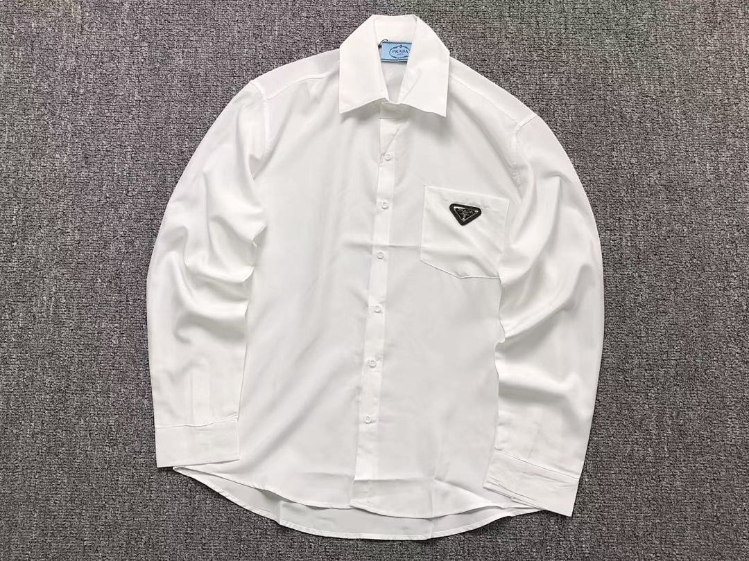 Prada 116 P⭐A⭐A SHIRT 211052539 (Im 170Cm 55Kg I Wear Size L In The Phot) - Image 10